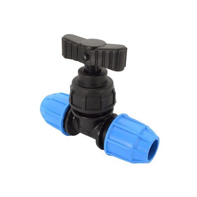 20mm FloPlast MDPE Stopcock
