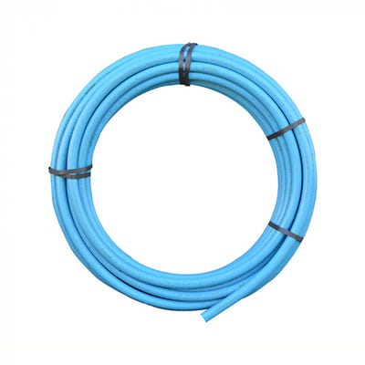 20mm FloPlast MDPE Pipe Coil 25m Blue