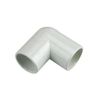 21.5mm FloPlast Overflow 90° Knuckle Bend White