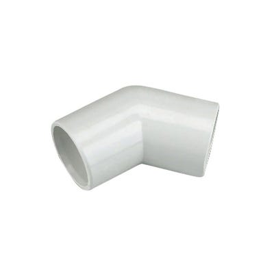 21.5mm FloPlast Overflow 135° (45°) Bend White