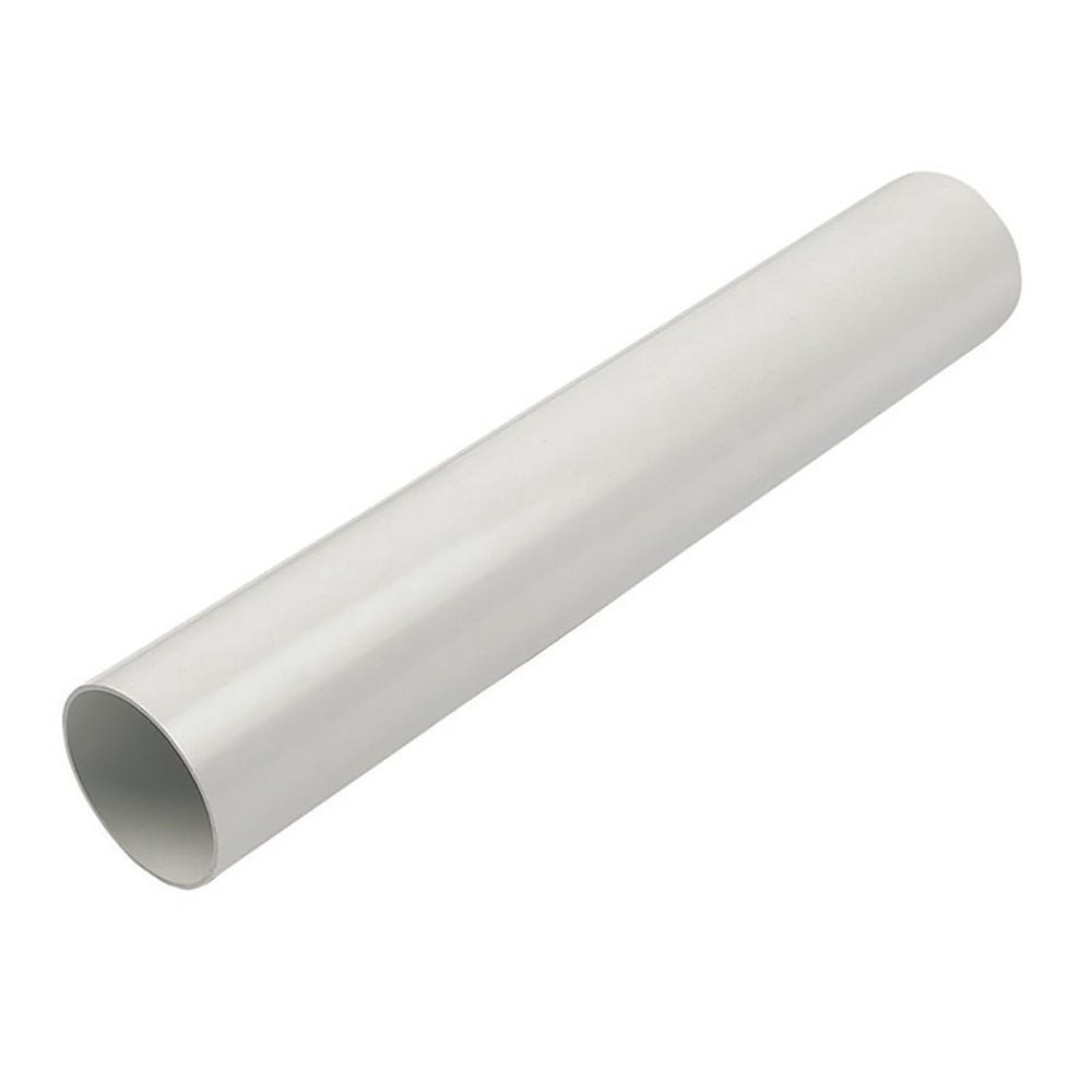 21.5mm FloPlast Overflow Pipe 3000mm White