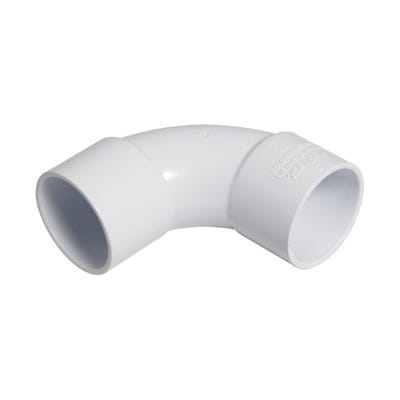 40mm FloPlast ABS Solvent Waste 92.5° Bend White