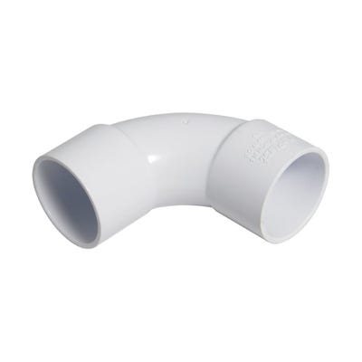 50mm FloPlast ABS Solvent Waste 92.5° Bend White