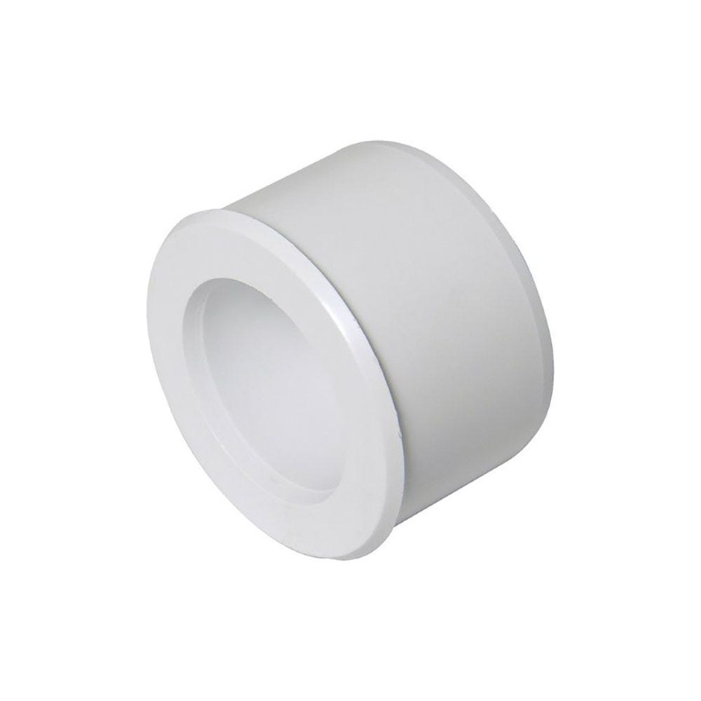 50mm x 40mm FloPlast ABS Solvent Waste Reducer White