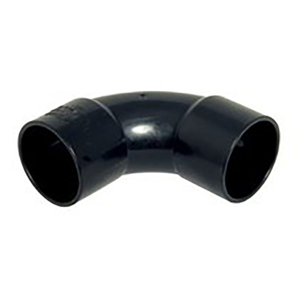 40mm FloPlast ABS Solvent Waste 92.5° Bend Black