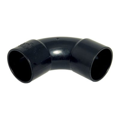 50mm FloPlast ABS Solvent Waste 92.5° Bend Black