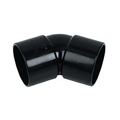 32mm FloPlast ABS Solvent Waste 135° (45°) Bend Black