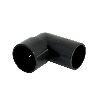 32mm FloPlast ABS Solvent Waste 90° Conversion Bend Black