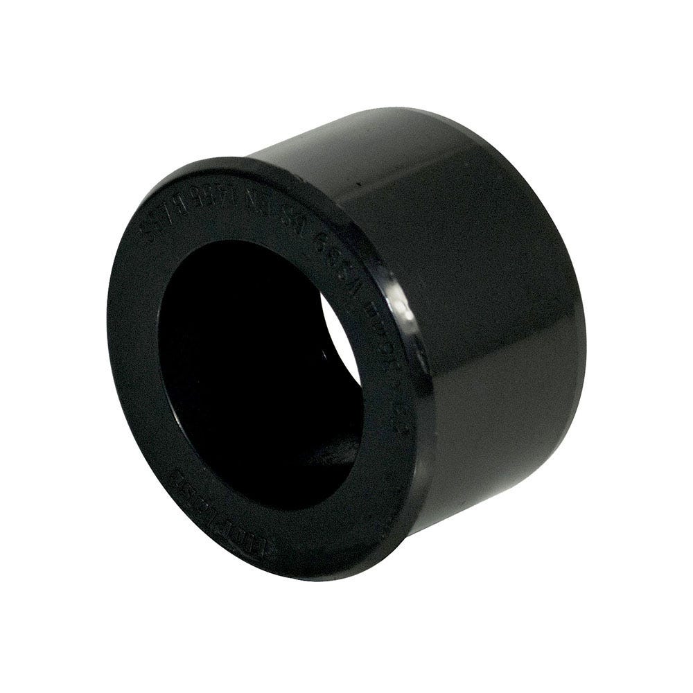 50mm x 40mm FloPlast ABS Solvent Waste Reducer Black