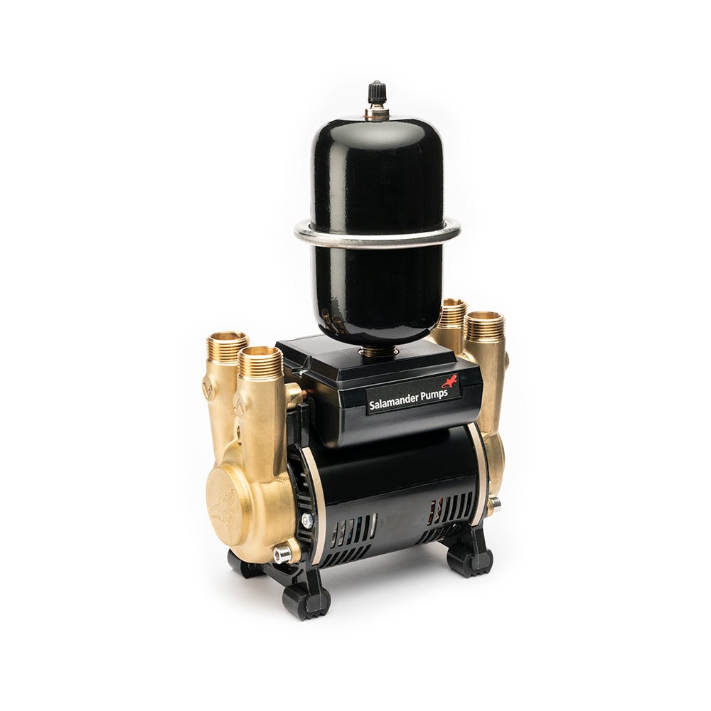 Salamander CT Force Twin Universal Shower Pump 1.5 Bar