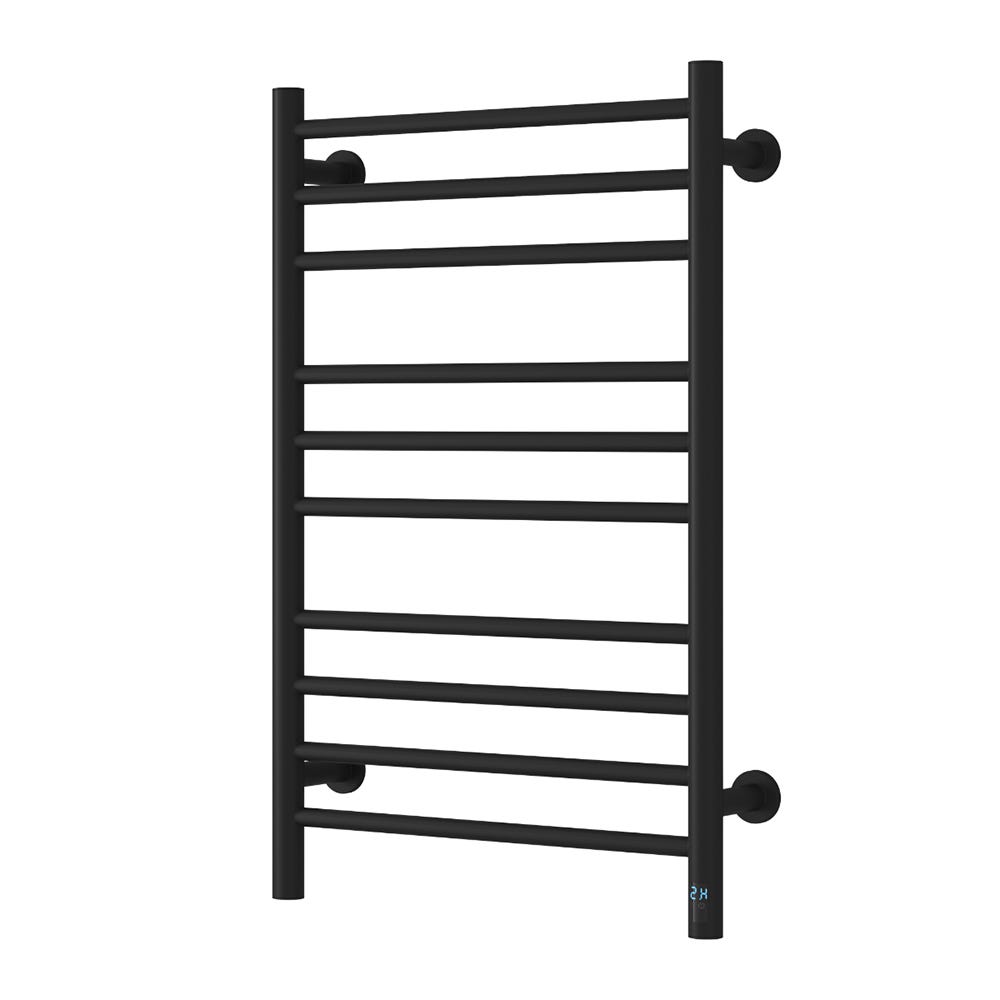 Reina Arnage Electric Towel Radiator Matt Black 125W 800 x 500mm