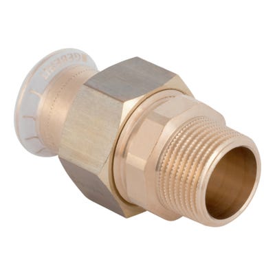 Geberit Mapress Copper Male Union Adaptor 22mm x ¾''