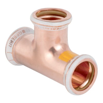 Geberit Mapress Copper Gas Equal Tee 15mm