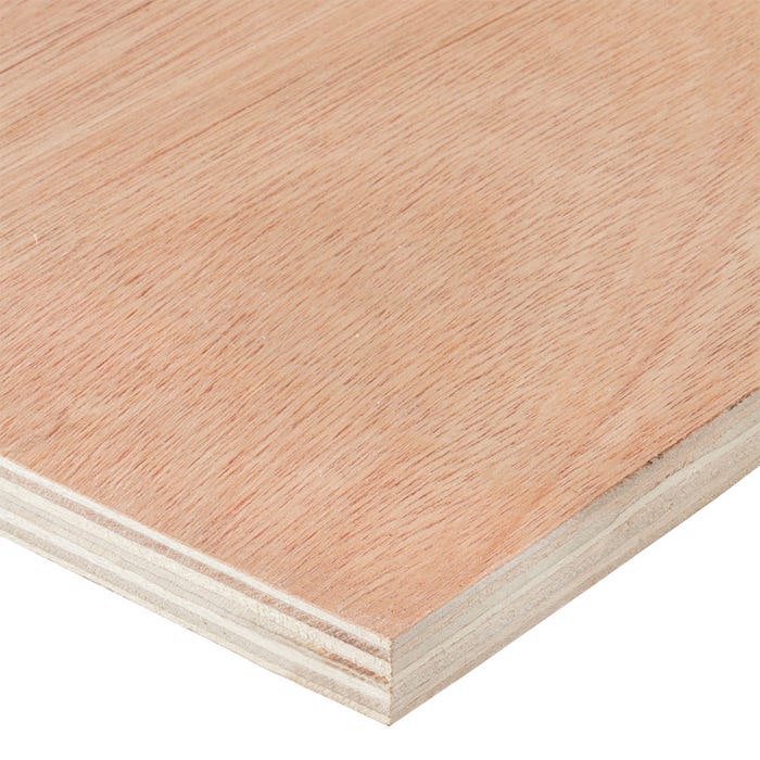12mm Hardwood External Grade Plywood B Bb 2440mm X 1220mm 8 X 4
