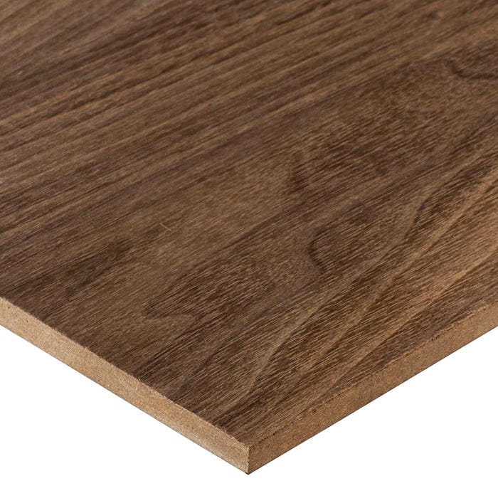 6mm American Black Walnut Veneered MDF Board A/B Grade 2440mm x 1220mm