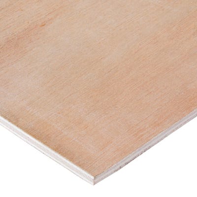 5.5mm Hardwood External Grade Plywood B/BB 2440mm x 1220mm (8' x 4') Pack of 165