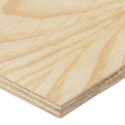 12mm Softwood Plywood C+/C 2440mm x 1220mm (8' x 4') Pack of 38