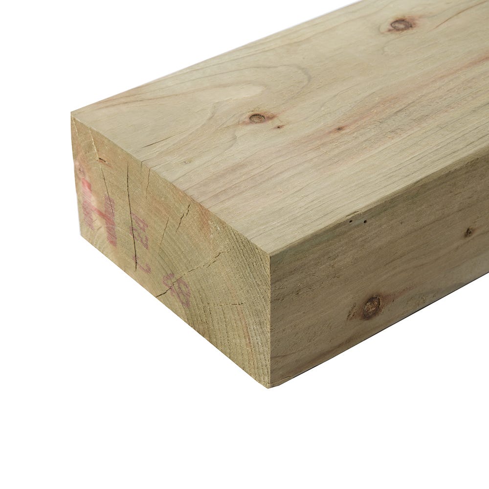 75mm x 150mm C24 Treated Timber 4800mm (6'' x 3'')