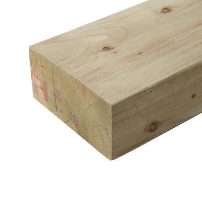 75mm x 150mm Structural Graded C24 Treated Carcassing Timber 4800mm (6'' x 3'')