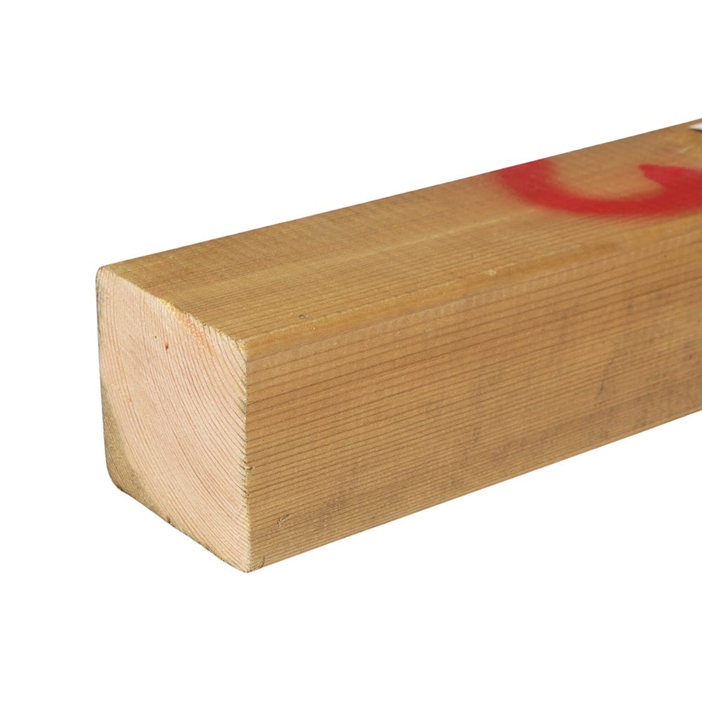 100mm x 100mm C24 Treated Timber 4800mm (4'' x 4'')
