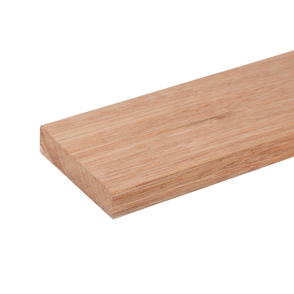 20mm x 95mm Planed Hardwood Meranti PAR Timber (4'' x 1'')