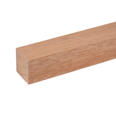 45mm x 45mm Planed Hardwood Meranti PAR Timber (2'' x 2'')