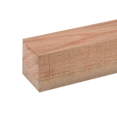 70mm x 70mm Planed Hardwood Meranti PAR Timber (3'' x 3'')