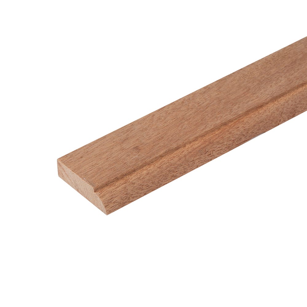 12mm x 45mm Hardwood Meranti Ovolo Door Stop (2'' x 0.5'')