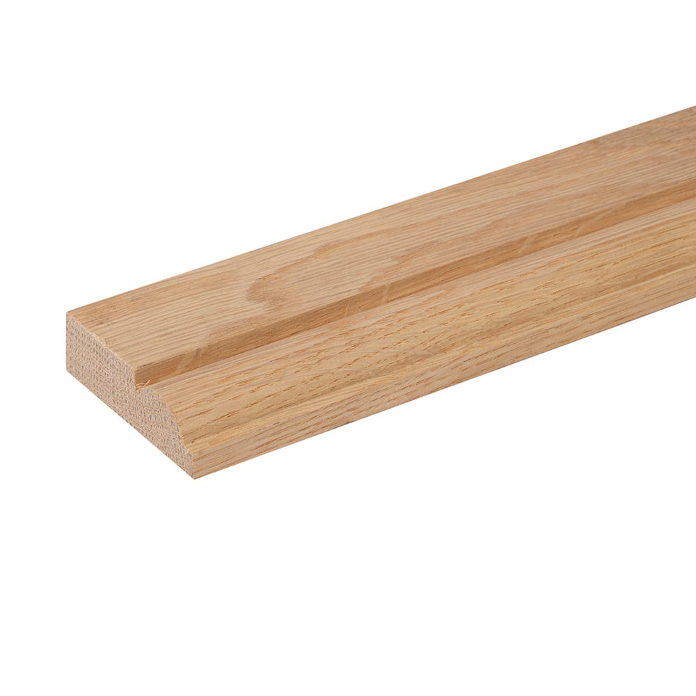 20mm x 68mm Hardwood American White Oak Torus Architrave
