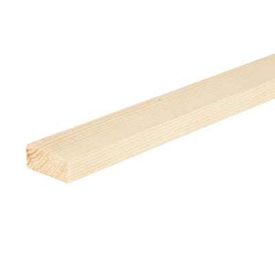 16mm x 38mm Planed Softwood PAR Timber (1.5'' x 0.6'') Finish 12mm x 33mm