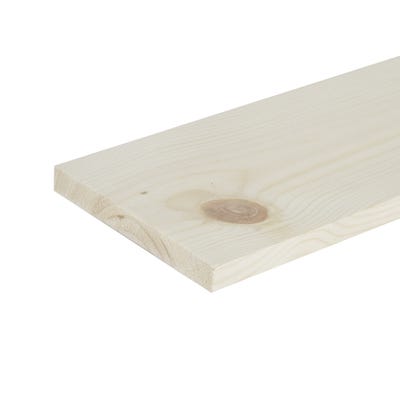 19mm x 125mm Planed Softwood PAR Timber (5'' x 0.75'') Finish 14.5mm x 119mm