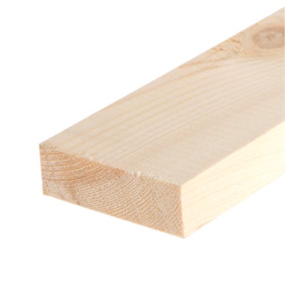 19mm x 50mm Planed Softwood PAR Timber (2'' x 0.75'') Finish 14.5mm x 44mm
