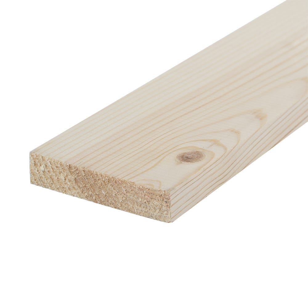 19mm x 75mm Planed Softwood PAR Timber (3'' x 0.75'') Finish 14.5mm x 69mm