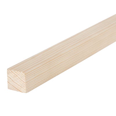 25mm x 25mm Planed Softwood PAR Timber (1'' x 1'') Finish 20.5mm x 20.5mm
