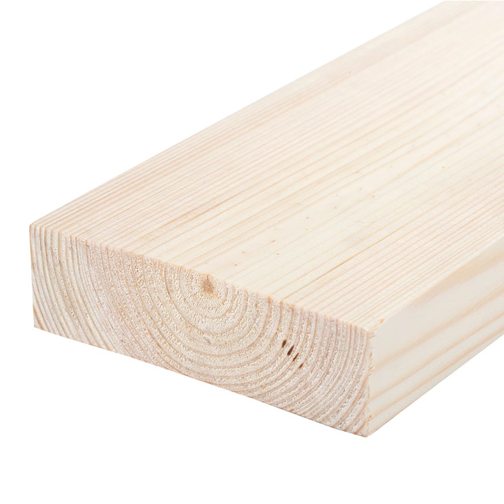 32mm x 100mm Planed Softwood PAR Timber (4'' x 1.25'') Finish 27mm x 94mm