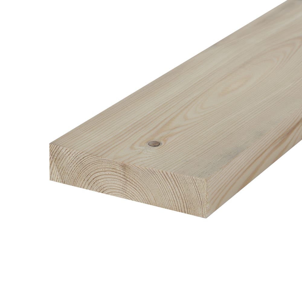32mm x 125mm Planed Softwood PAR Timber (5'' x 1.25'') Finish 27mm x 119mm