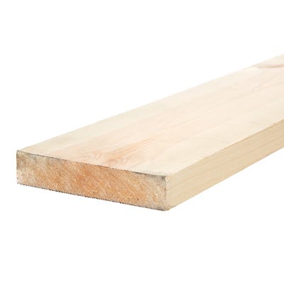 32mm x 150mm Planed Softwood PAR Timber (6'' x 1.25'') Finish 27mm x 144mm