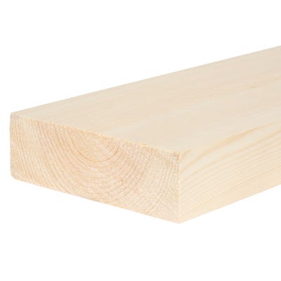 50mm x 150mm Planed Softwood PAR Timber (6'' x 2'') Finish 44mm x 144mm