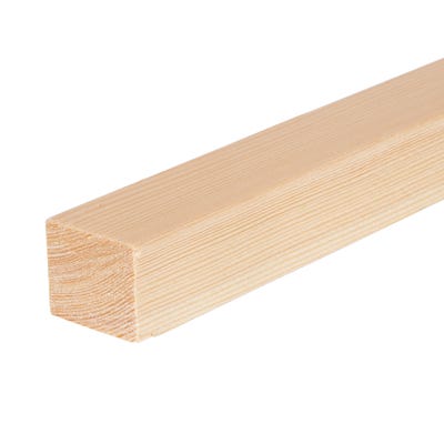 32mm x 38mm Planed Softwood PAR Timber (1.5'' x 1.25'') Finish 27mm x 33mm