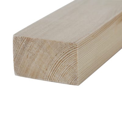 32mm x 50mm Planed Softwood PAR Timber (2'' x 1.25'') Finish 27mm x 44mm