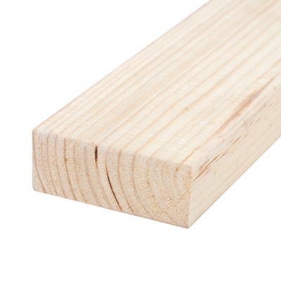 32mm x 75mm Planed Softwood PAR Timber (3'' x 1.25'') Finish 27mm x 69mm