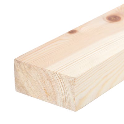 38mm x 75mm Planed Softwood PAR Timber (3'' x 1.5'') Finish 33mm x 69mm