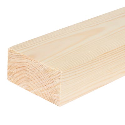 50mm x 100mm Planed Softwood PAR Timber (4'' x 2'') Finish 44mm x 94mm