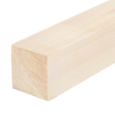 50mm x 50mm Planed Softwood PAR Timber (2'' x 2'') Finish 44mm x 44mm