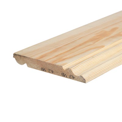 25mm x 175mm Softwood Torus/Ogee Reversible Skirting Finish 20.5mm x 169mm