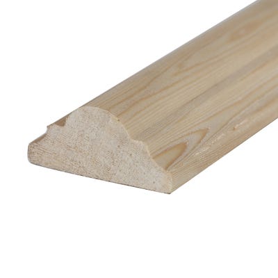 19mm x 38mm Softwood Astragal Panel Mould (Finish 14.5mm x 33mm)