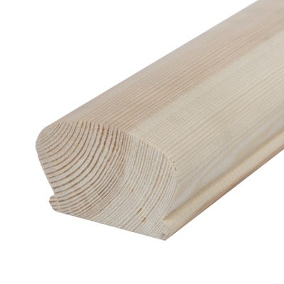 50mm x 75mm Softwood Crown Handrail (Finish 44mm x 69mm)