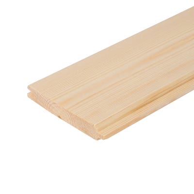 19mm x 100mm Softwood T&G V Cladding (Finish 14.5mm x 94mm)