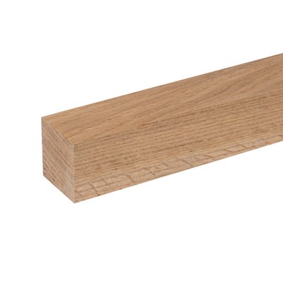 45mm x 45mm Planed Hardwood Oak PAR Timber (2'' x 2'')