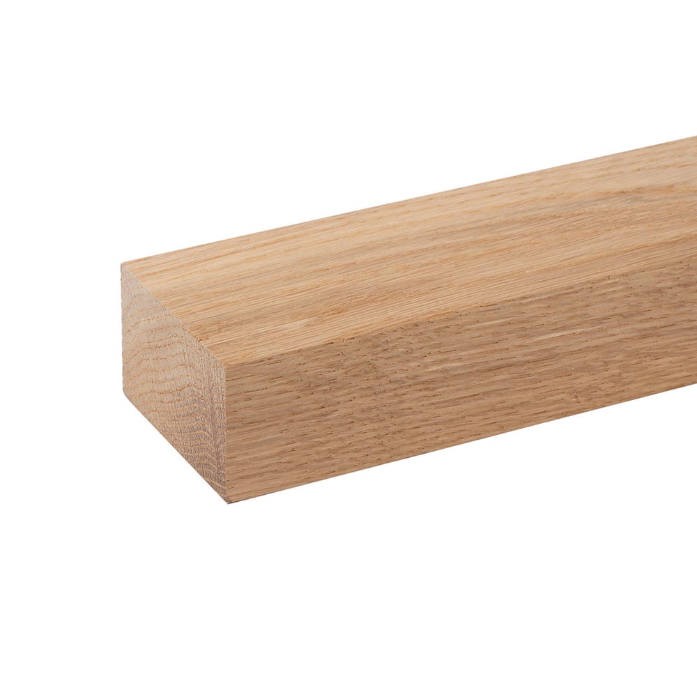 45mm x 70mm Planed Hardwood Oak PAR Timber (3'' x 2'')